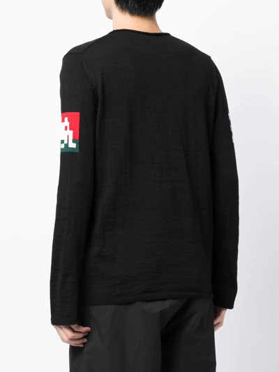 Shop Comme Des Garçons Shirt Crew-neck Pullover Jumper In Schwarz