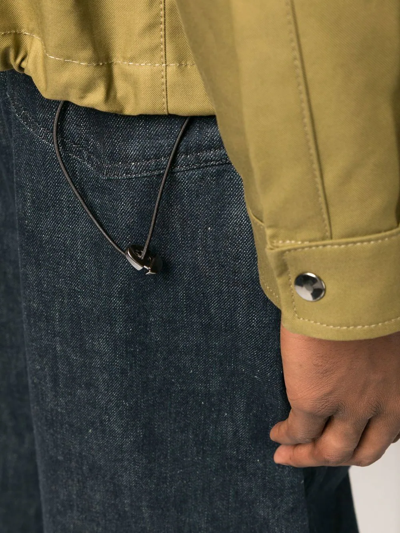 Costumein Notched-collar Shirt Jacket In Blau