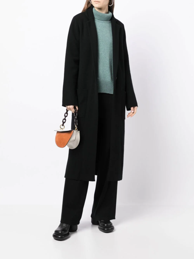 Lisa Yang Single-breasted Fitted Coat In Black