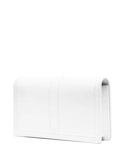 Versace Leather Logo-plaque Crossbody-bag In White