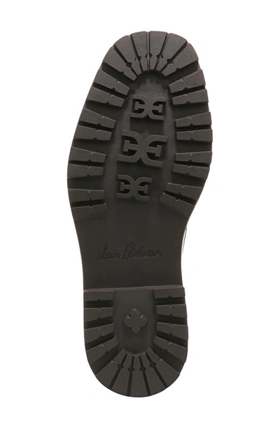 Shop Sam Edelman Laurs Platform Lug Sole Loafer In Olive Taupe/ Modern Ivory