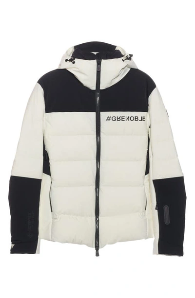 Langwerpig AIDS opener Moncler Grenoble Montmiral Colorblock Waterproof Gore–tex® Infiinium™ Down  Jacket In White | ModeSens