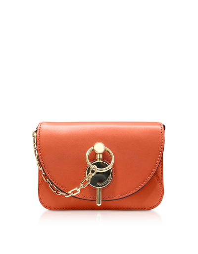 Shop Jw Anderson Handbags Nano Keyts Bag In Orange