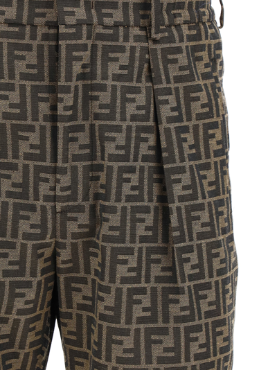 Fendi Pantaloni-50 In Brown | ModeSens