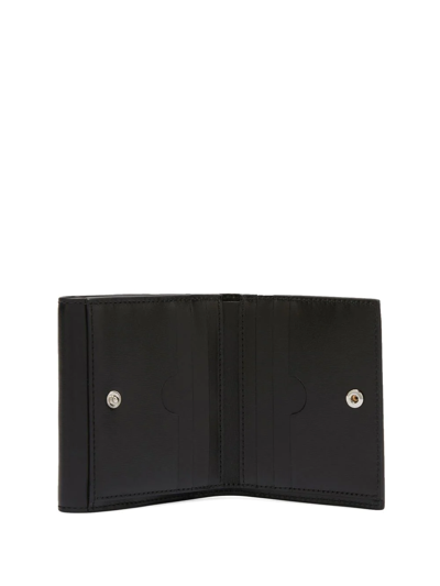 Shop Off-white Quote-motif Jitney Wallet In Black