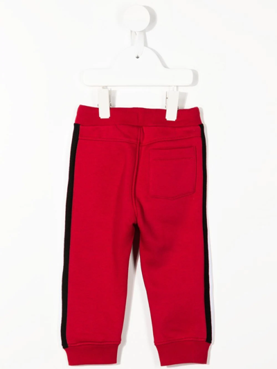 Bosswear Striped-detail Track Pants In Red