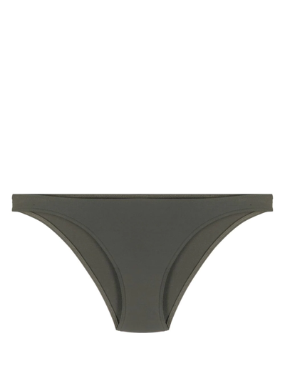 Shop Eres High-cut Bikini Bottoms In Green