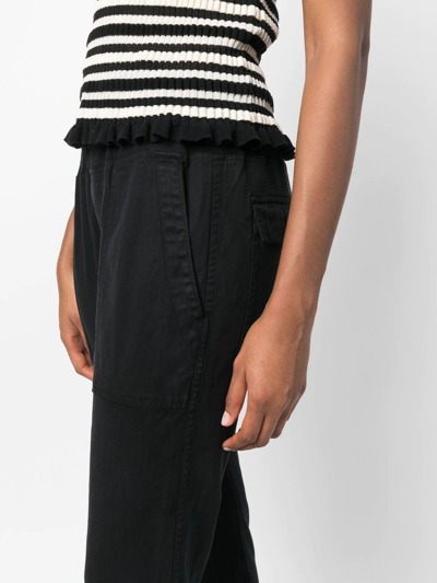 James Perse Jersey Track Pants In Black