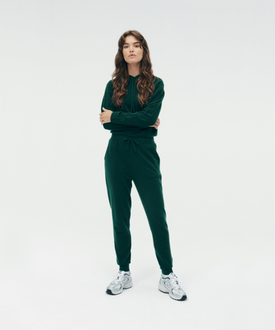 Shop Naadam Off-duty Cashmere Jogger In Dark Green