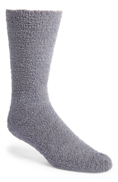 Shop Ugg Fincher Ultra Cozy Fleece Socks In Space Age