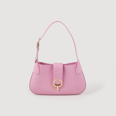 Shop Sandro Shoulder Bag Sweet Janet In Pink