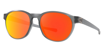 Shop Oakley Eyeware & Frames & Optical & Sunglasses Oo9126 912604 54 In Grey / Ruby