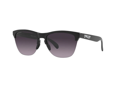 Shop Oakley Frogskins Prizm Grey Gradient Square Mens Sunglasses Oo9374 937449 63 In Black,grey