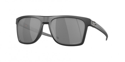 Shop Oakley Leffingwell Prizm Black Polarized Square Men's Sunglasses Oo9100 910004 57