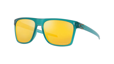 Shop Oakley Leffingwell Prizm 24k Polarized Square Men's Sunglasses Oo9100 910006 57 In N/a