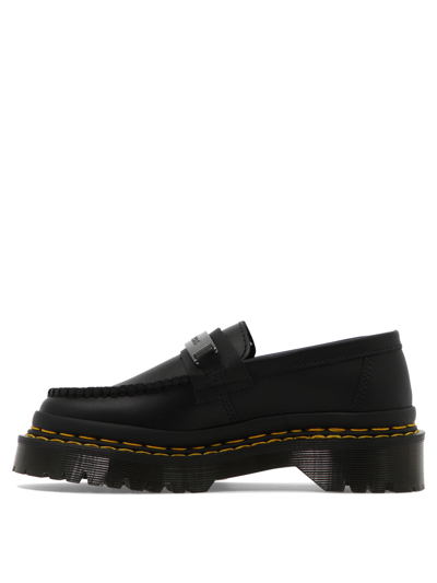 Dr. Martens Penton Bex Double Stitch Leather Loafers Shoes In Black ...