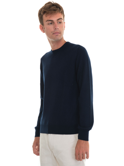 Shop Gran Sasso Cashmere Pullover In Blue