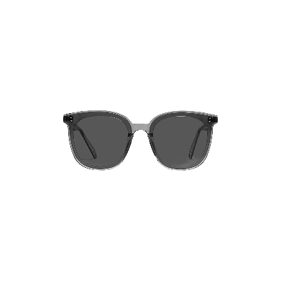 Shop Gentle Monster My Ma G1 Sunglasses 'clear Grey/black'
