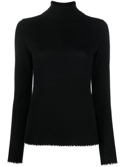 Shop Filippa K Natalia Roll-neck Jumper In Schwarz