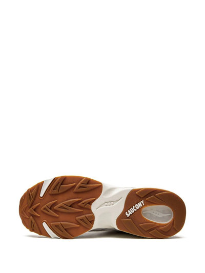 Saucony 3d Grid Hurricane Sneakers In Neutrals