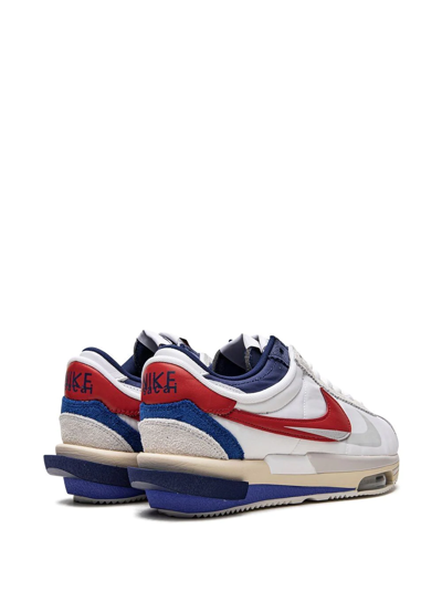 Nike Sacai Zoom Cortez Sp Sneakers In White