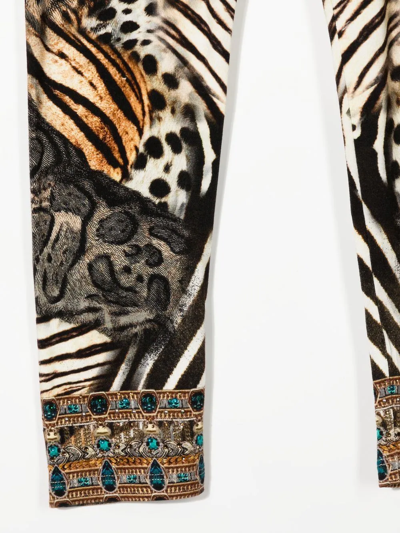 Shop Camilla Animal-print Leggings In For The Love Of Leo