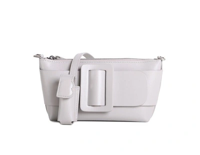 Shop Boyy Pouchette Buckle Clutch Bag In White