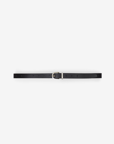 Shop Iro Pradi Leather Belt In Black
