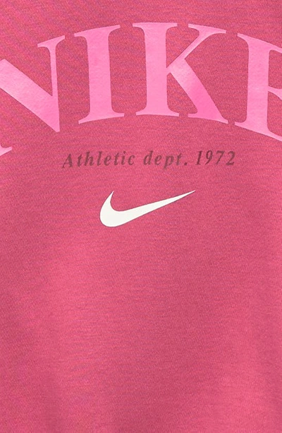 Shop Nike Kids' Sportswear Trend Sweatshirt In Sweet Beet