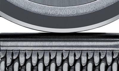 Shop Movado Bold Evolution Mesh Strap Watch, 40mm In Grey