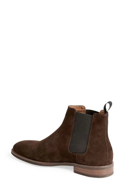 Shop Vagabond Shoemakers Percy Chelsea Boot In Java Suede