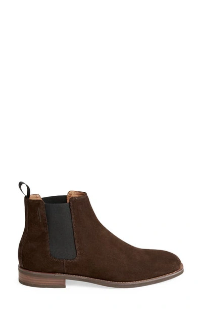 Shop Vagabond Shoemakers Percy Chelsea Boot In Java Suede