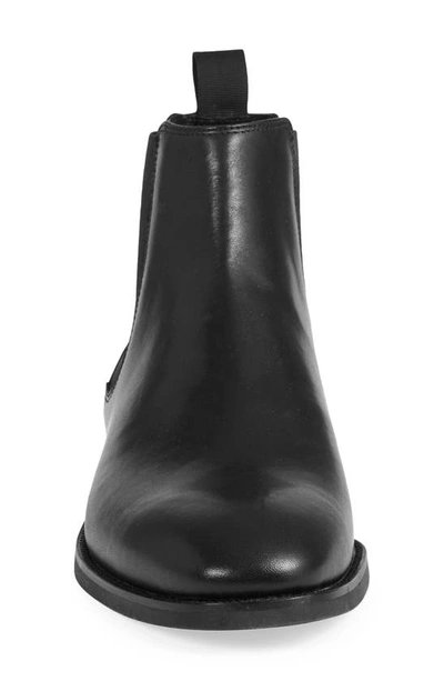 Vagabond Shoemakers Percy Chelsea Boot In Black Leather