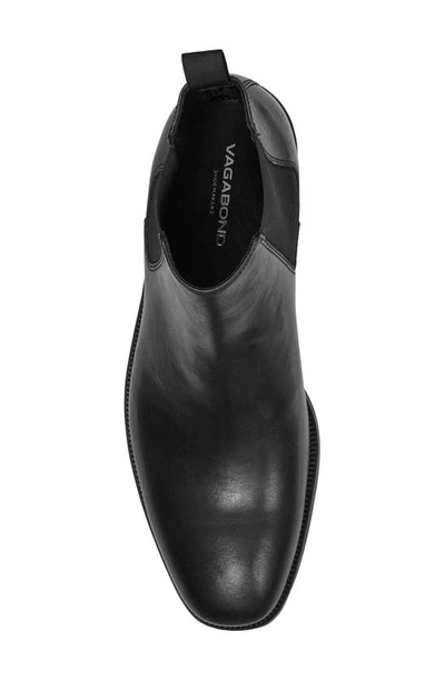 Vagabond Shoemakers Percy Chelsea Boot In Black Leather