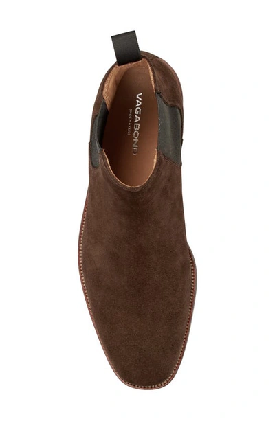 Shop Vagabond Shoemakers Percy Chelsea Boot In Java Suede