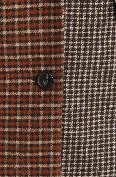 Rails Cody Print-mixed Double-breasted Blazer In Mixed Mini Check