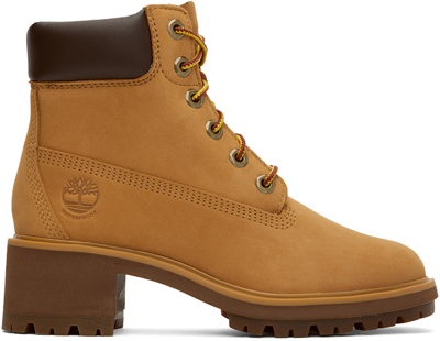 Timberland Tan Kingsley Ankle Boots In Wheat Suede | ModeSens