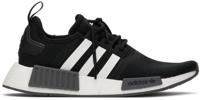 Adidas Originals Black & White Nmd_r1 Primeblue Sneakers In Core Black /  Ftwr Wh | ModeSens