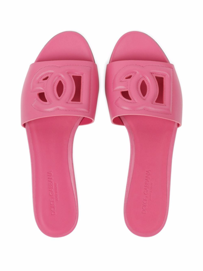 Shop Dolce & Gabbana Sandals Pink