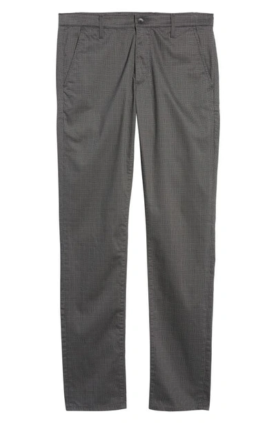 Ag Marshall Slim Fit Plaid Chinos In Cambridge Folkestone Grey
