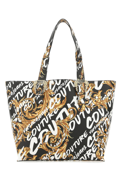 Versace Jeans Printed Synthetic Leather Shopping Bag Printed Donna Tu |  ModeSens