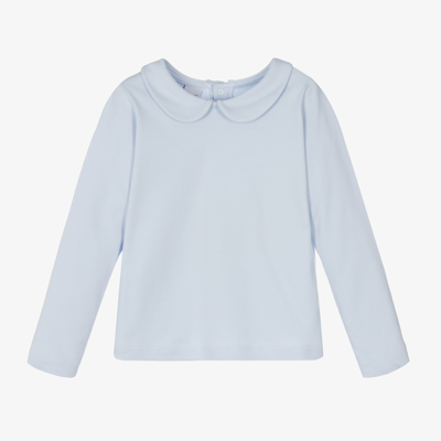 Shop Babidu Blue Cotton Jersey Shirt