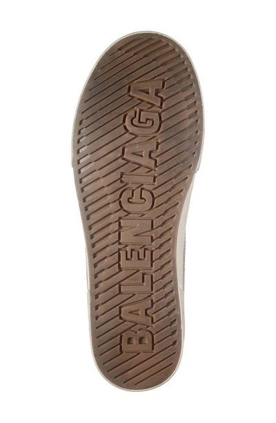 Shop Balenciaga Paris License Bb Logo High Top Sneaker In Mink Grey/ Beige