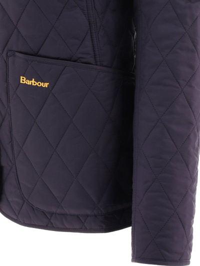 Shop Barbour Annandale Quilted Jacket In Blue