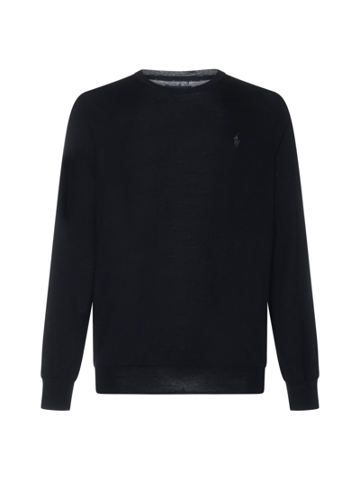 Shop Polo Ralph Lauren Sweater In Polo Black