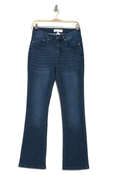 Shop Jaclyn Smith Bootcut Jeans In Dark Wash Indigo