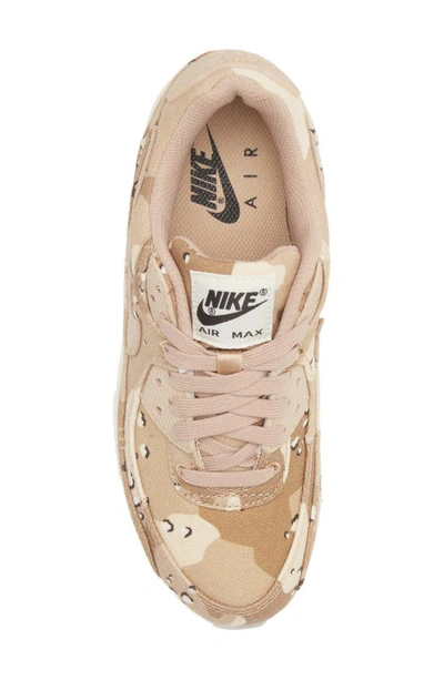 Shop Nike Air Max 90 Sneaker In Hemp/ Light Pink/ Sail/ Brown