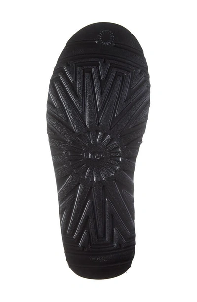 Ugg Monochromatic Suede Mule Slipper In White