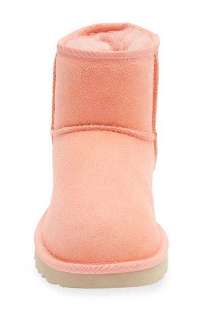 Shop Ugg Classic Mini Ii Genuine Shearling Lined Boot In Starfish Pink