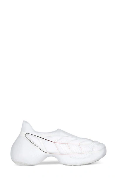 Shop Givenchy Tk-360 Plus Knit Sneaker In White/ Pink